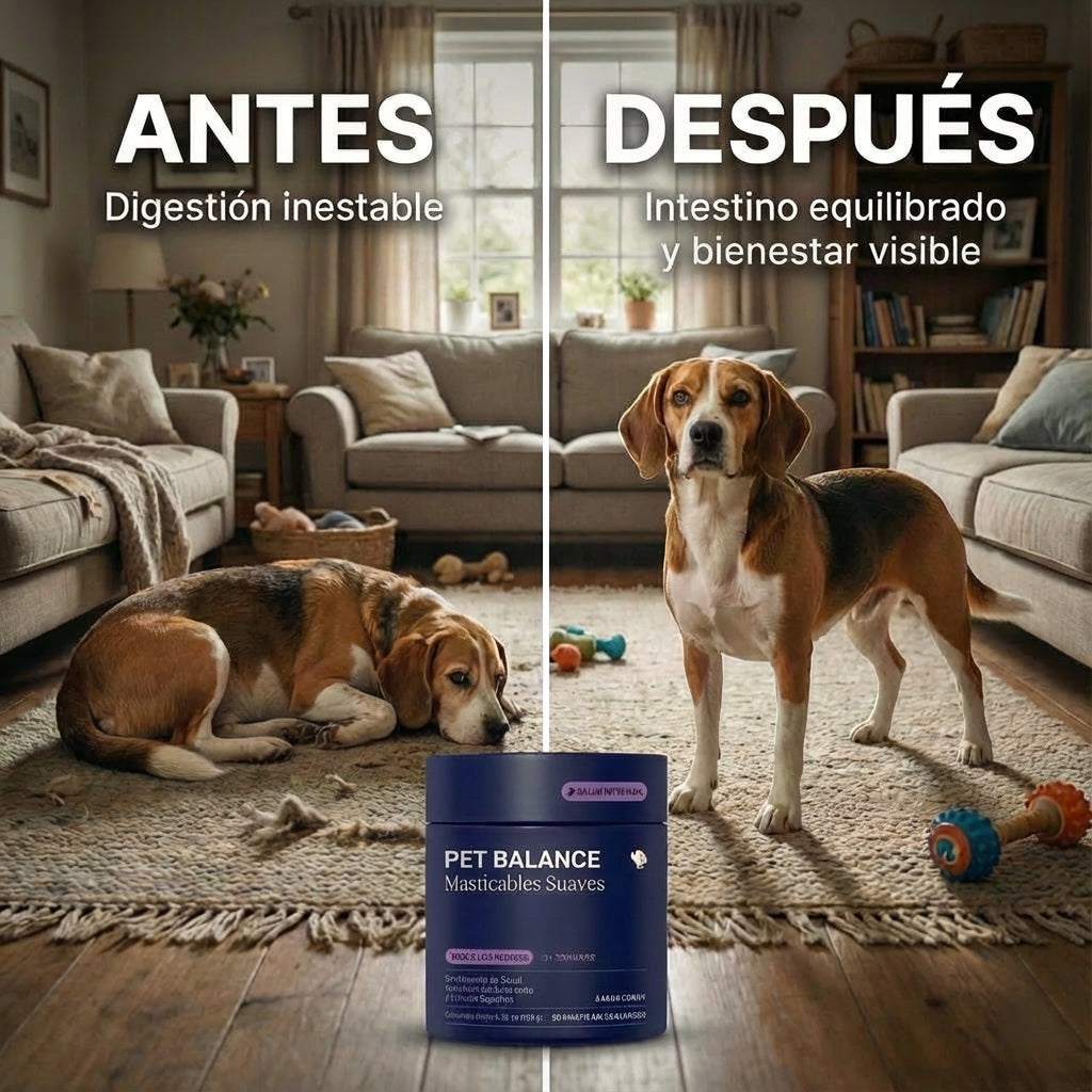 Probióticas para Perros — Masticables Suaves - 10% Descuento