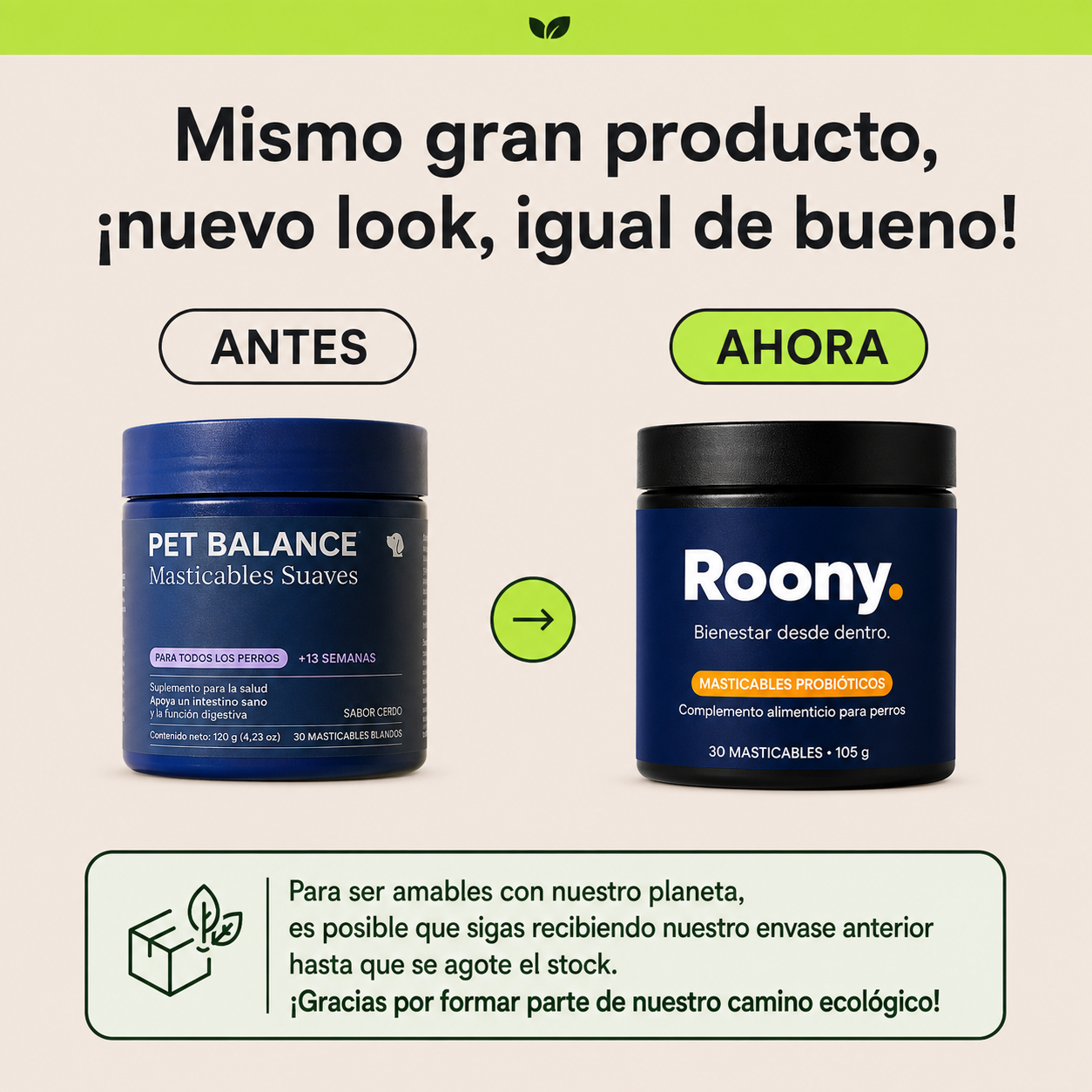 Probióticas para Perros — Masticables Suaves - 10% Descuento