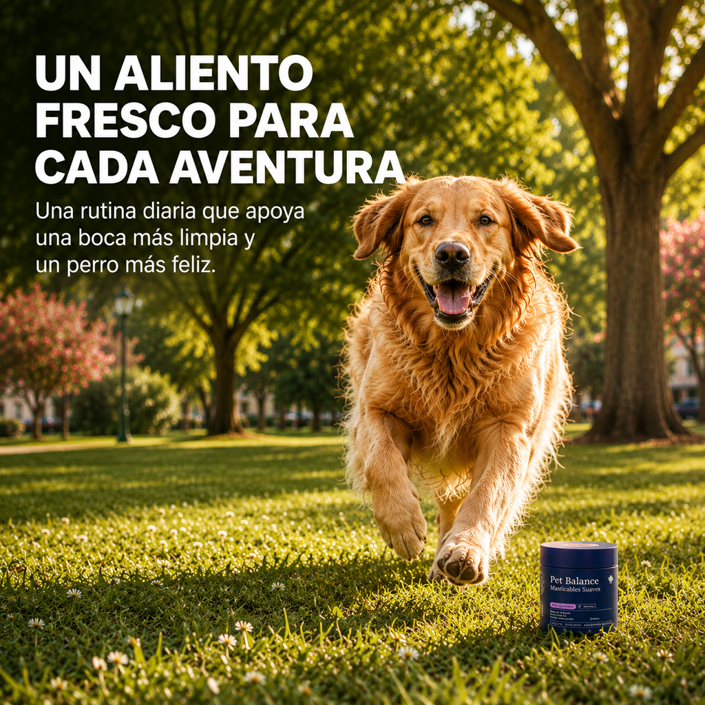 Polvo Dental para Perros — Cuidado Diario para un Aliento Fresco