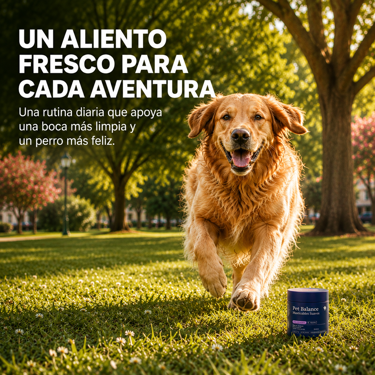 Polvo Dental para Perros — Cuidado Diario para un Aliento Fresco