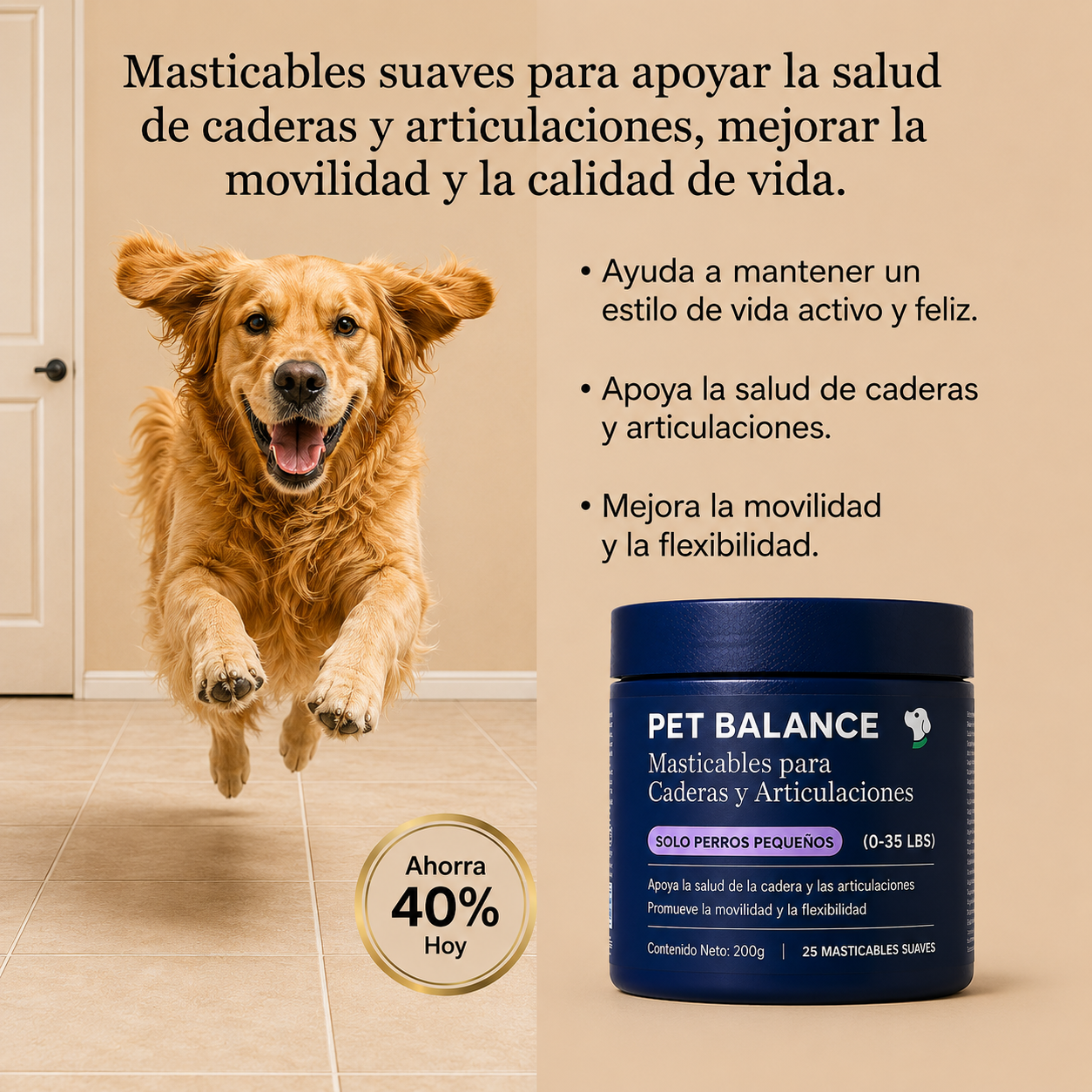 Masticables para Caderas y Articulaciones - Movimiento Sin Límites