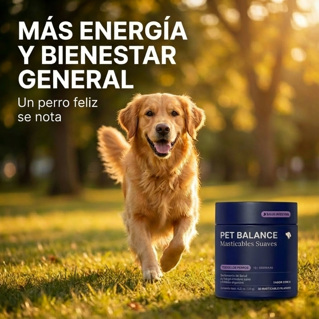 Probióticas para Perros — Masticables Suaves - 10% Descuento