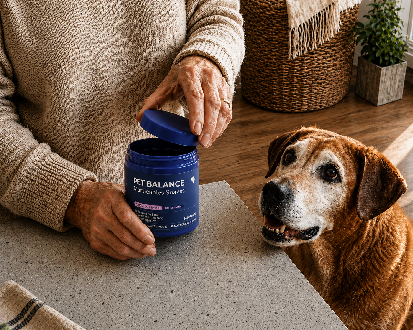 Dog supplement directions image
